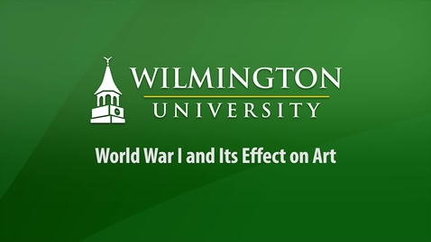 Thumbnail for World War I and Its Effect on Art