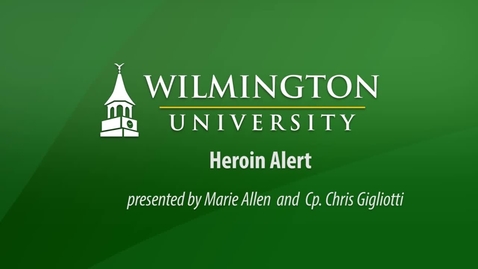 Thumbnail for Behavioral Challenges Symposium - Heroin Alert