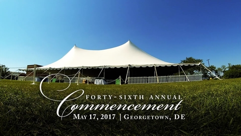 Thumbnail for entry Spring 2017 Commencement Highlights: Georgetown