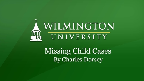 Thumbnail for entry True Crime: Missing Child Cases