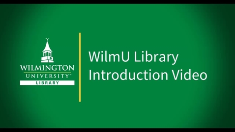 Thumbnail for entry Library Introduction Video