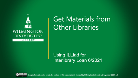 Thumbnail for Get Materials from Other Libraries