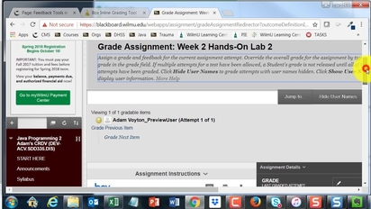 Providing Student Feedback The Classic Way How To Download A Blackboard Essay Into Microsoft Word And Use The Review Tab Wilmutube