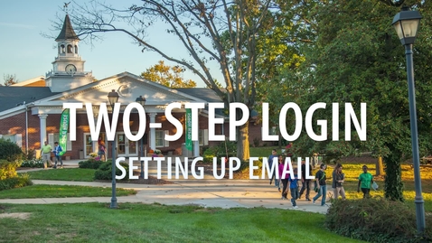 Thumbnail for 2 STEP LOGIN - EMAIL