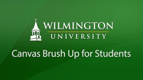 Thumbnail for Canvas Brush-Up for Students
