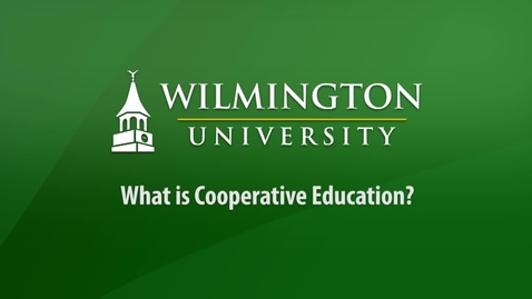 Thumbnail for entry What is Cooperative Education?