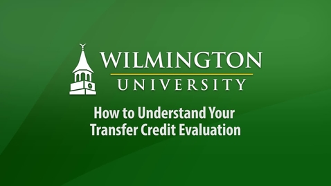 Thumbnail for How to Understand Your Transfer Credit Evaluation
