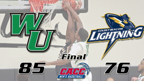 Thumbnail for Men's Basketball vs. Goldey-Beacom