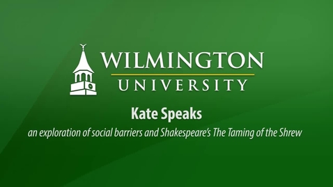 Thumbnail for Kate Speaks: a community exploration of social barriers