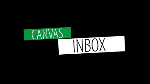 Thumbnail for entry Canvas Inbox