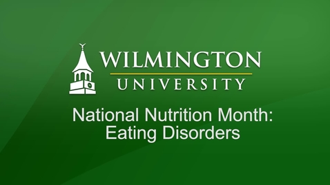 Thumbnail for Mental Health Support Seminar - Eating Disorders