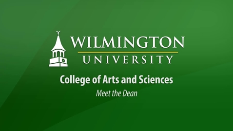 Thumbnail for Meet the Dean of the College of Arts and Sciences