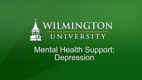 Thumbnail for Mental Health Support Seminar - Depression