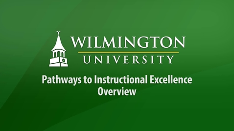 Thumbnail for Pathways to Instructional Excellence Overview