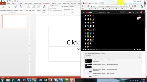 Thumbnail for entry Embedding a video into a PowerPoint workaround