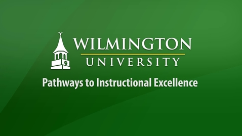 Thumbnail for entry Pathways to Instructional Excellence Introduction