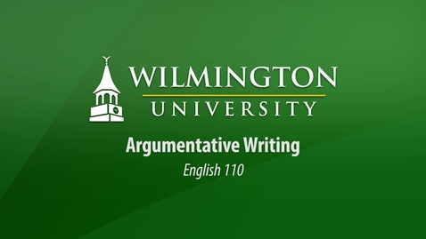 Thumbnail for English 110: Unit 1, Lesson 4 Peer Review