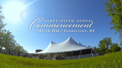 Thumbnail for entry Commencement Spring 2016 Highlights: Georgetown