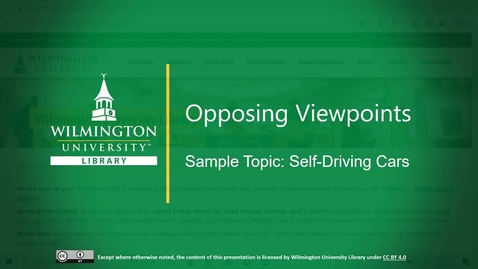 Thumbnail for Opposing Viewpoints Search Video (2024)