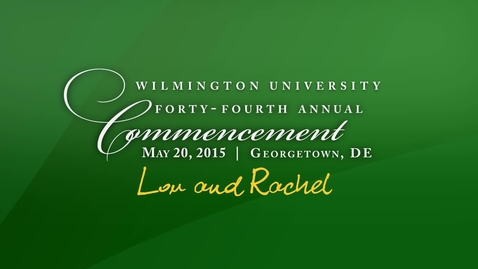 Thumbnail for Lou and Rachel Georgetown Graduates