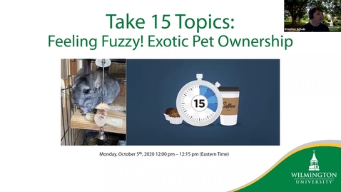 Thumbnail for Feeling Fuzzy!  Exotic Pet Ownership