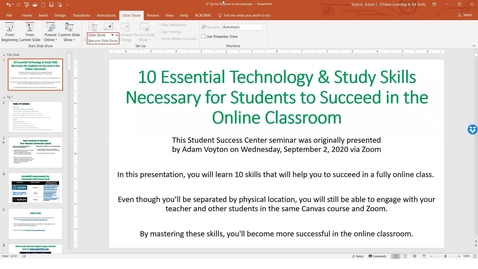 Thumbnail for 10 Essential Technology &amp; Study Skills Necessary for Students to Succeed in the Online Classroom