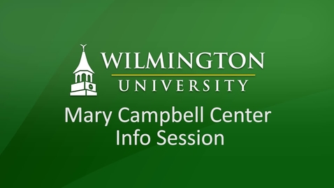 Thumbnail for Mary Campbell Center Info Session