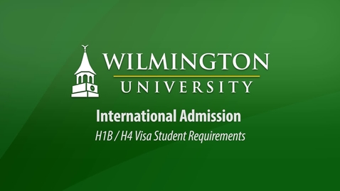 Thumbnail for H1B / H4 Visa Student Requirements