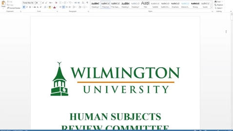 Thumbnail for Tips on Using the HSRC Exemption Form