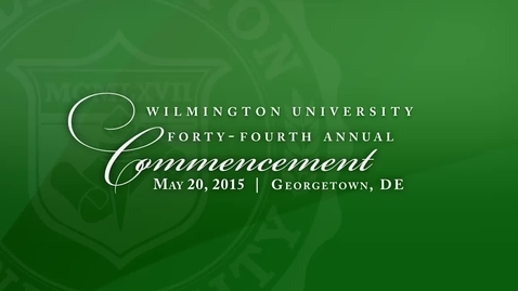 Thumbnail for Commencement Spring 2015: Georgetown 