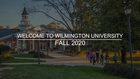 Thumbnail for Welcome to the Fall 2020 Semester!