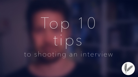 Thumbnail for Shooting interviews for onAir Aircasts