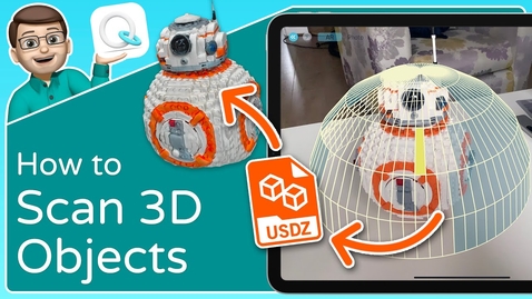 Thumbnail for Create 3D Model Scan with Qlone