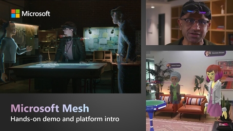 Thumbnail for Metaverse: Microsoft Mesh hands-on demo | New platform to deliver collaborative mixed reality experiences