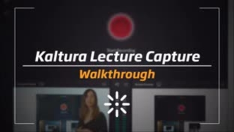 Thumbnail for Kaltura Capture Desktop Recording Tool: Quick Start
