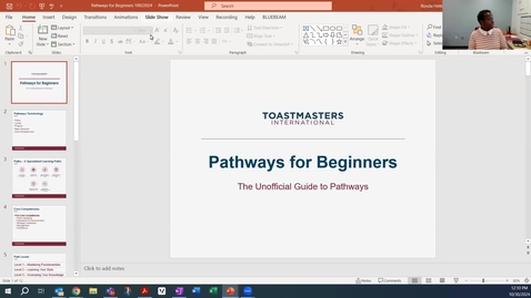 Thumbnail for GMU Toastmasters Meeting