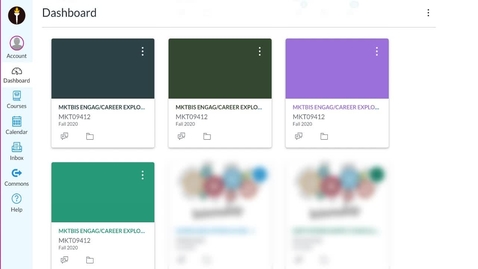 Thumbnail for Canvas: Navigating a Crosslist Course