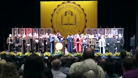 Thumbnail for entry Rowan University 2014 Undergraduate Commencement Ceremony