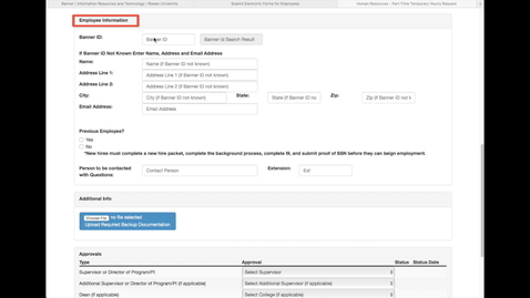 Thumbnail for 5 Employee Info EPAF Hourly