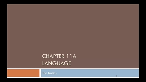 Thumbnail for entry Chapter 11a Language