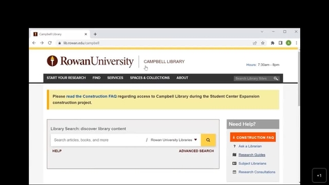 Thumbnail for Your Program Is Online, So Where's Your Library? workshop