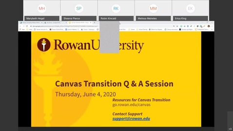 Thumbnail for entry Blackboard to Canvas Q&amp;A Sessions - June 4th
