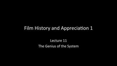 Thumbnail for RTF03270 - Lecture 11