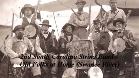 Thumbnail for entry Ch2 2nd South Carolina String Band - Old Folks at Home (Swanee River)