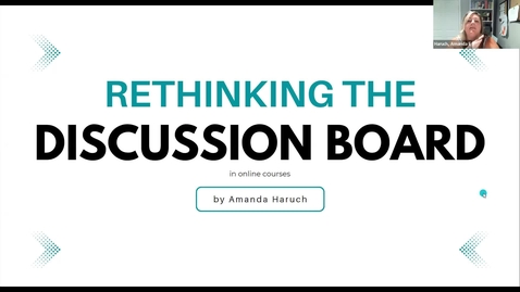 Thumbnail for Amanda Haruch's AOTT Presentation June, 27, 2022