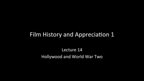 Thumbnail for RTF03270 - Lecture 14