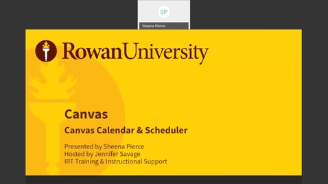 Thumbnail for Canvas Training: Calendar - Wednesday, June 24th