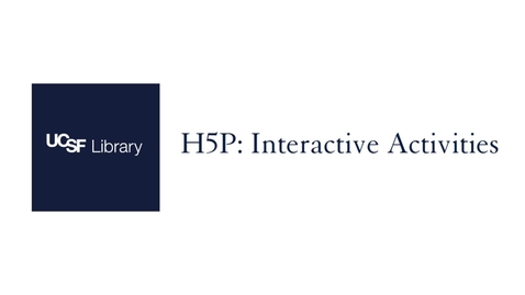 Thumbnail for H5P: Interactive Activities
