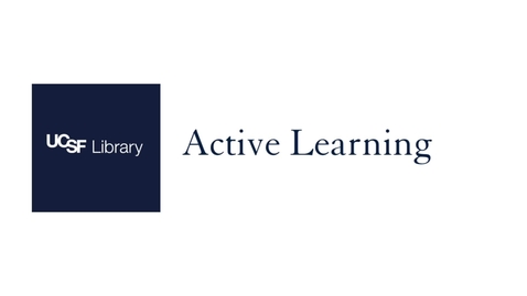 Thumbnail for entry Active Learning