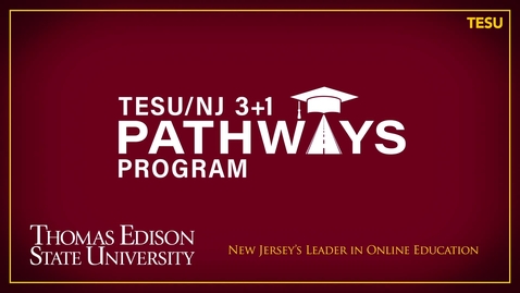 Thumbnail for TESU/NJ 3+1 Pathways Program